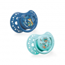 Пустушка силіконова динамічна Lovi Folky, 22/843boy, 6-18 місяці, 2 шт