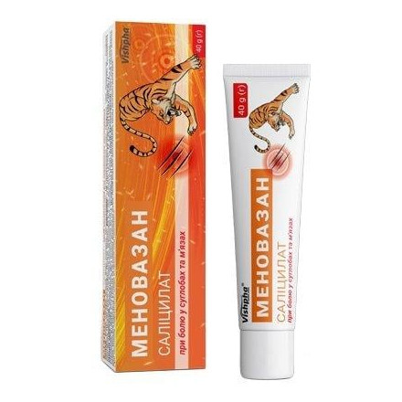 Меновазан Салицилат 40 г крем туба