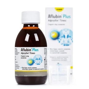 Афлубін Плюс сироп від кашлю, 175 мл