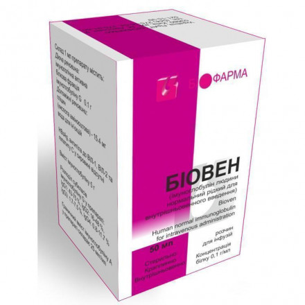 Біовен Моно - 50 мл, розчин №1