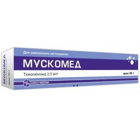 Мускомед крем по 2,5 мг/г, 30 г