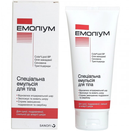 Емоліум емульсія для тіла для чутливої, сухої та подразненої шкіри, 400 мл