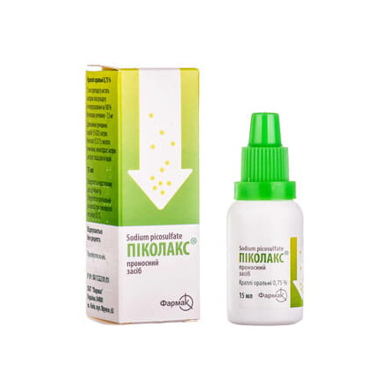 Піколакс краплі оральні 0,75%, 15 мл