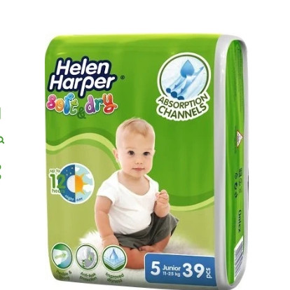 Підгузники Хелен Харпер софт драй 5 (11-25кг) №39 джуніор
