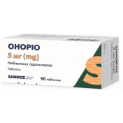 Оноріо табл 5 мг №90(10х9)