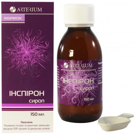Інспірон 4 мг/мл 150 мл сироп + мірна ложечка