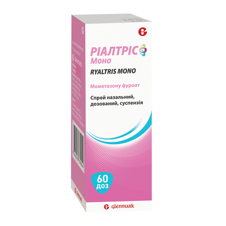 Ріалтріс моно спр50мкг/доза 60доз
