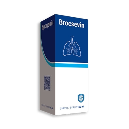 Броцевін сироп, 150 мл