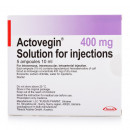 Актовегін розчин для ін'єкцій по 10 мл в ампулі, 400 мг, 5 шт.