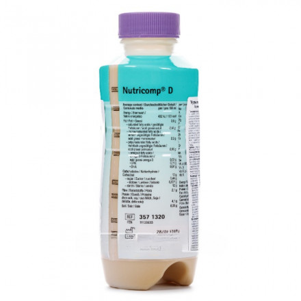 Нутрикомп Д Нейтральный пищевой продукт для специальных медицинских целей, 500 мл