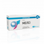 Мелсі таблетки по 7,5 мг, 20 шт.