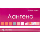 Лангена капсули тверді м'якої тонізуючої дії, 30 шт.