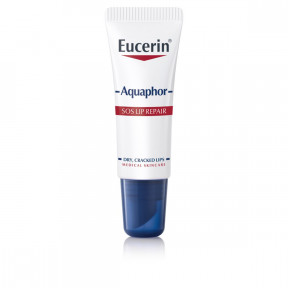 Eucerin Аквафор заспок.відновл. бальзам для губ  10мл