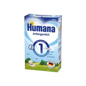 Хумана 1 з пребіотиками(0-6) 300гр  1477