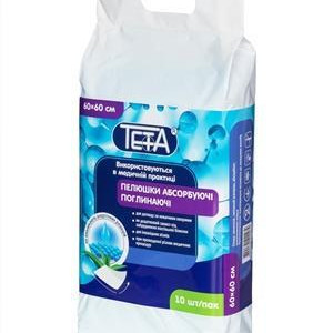 Пеленки абсорб.погл.ТЕТА 60 х 60см (р.M) №10