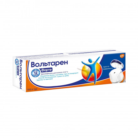 Вольтарен форте емульгель, 100 г