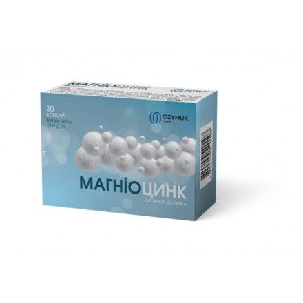 Магніоцинк дієтична добавка в капсулах, 30 шт.