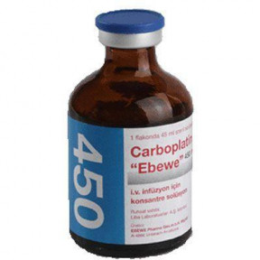 Карбоплатин ЭБЕВЕ 10мг/мл 45мл (450мг) N1 концентрат для приготовления раствора для инфузий