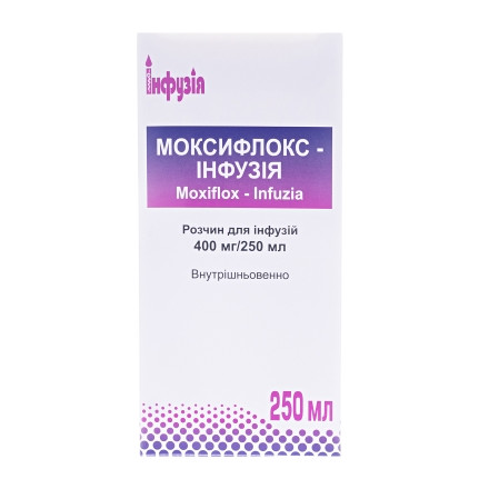 Моксифлокс Інфузія 400мг/250мл