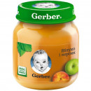 Фруктове пюре Gerber Яблуко і персик, 130 г