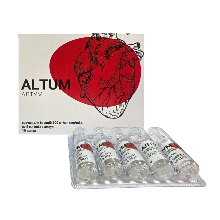 Алтум р-н д/ін.100мг/мл 5мл амп.№10
