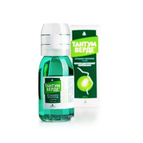 Тантум Верде розчин для горла по 150 мг/100 мл, 120 мл