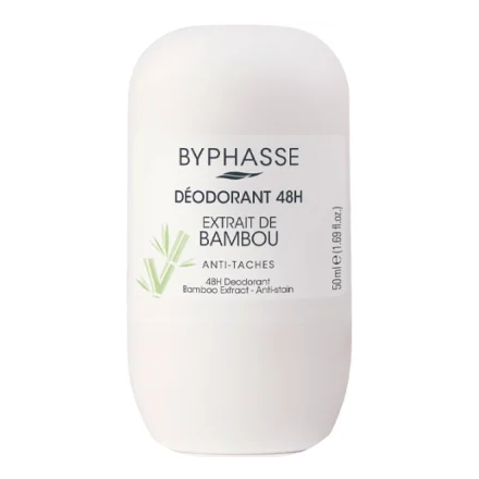 Byphasse дезодорант роликовый Экстракт бамбука 48 часов 50 мл