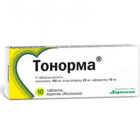 Тонорма таблетки, 10 шт.