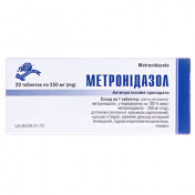 Метронідазол табл. 0.25 n20*