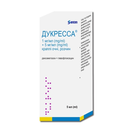 Дукресса крап.очн.р-н фл.5мл №1