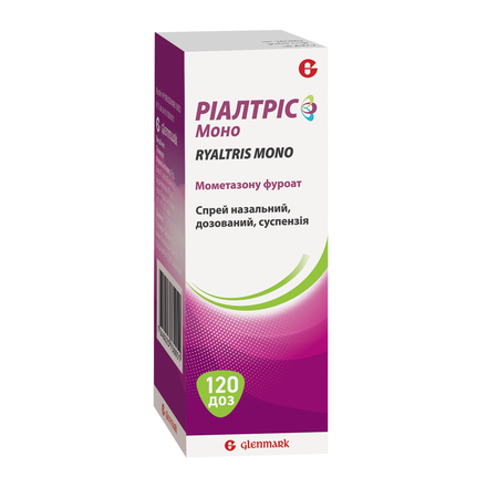 Ріалтріс моно спр50мкг/доза 120доз