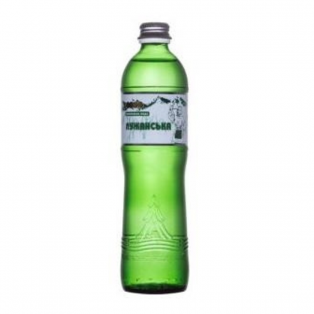 Мін. вода лужанська 0,5л скло