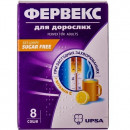 Фервекс для дорослих без цукру №8 порошок