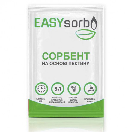 Сорбент EASYsorb на основі пектину саше, №10