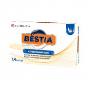 Бестіа Спокійний сон капсули №14 дієтична добавка