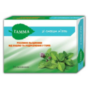 Гамма льодяники від кашлю та роздратування в горлі зі смаком м'яти, 24 шт.