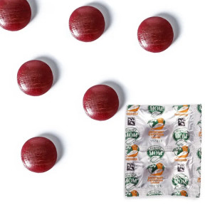 Доктор МОМ леденцы при кашле с фруктовым вкусом, 20 шт.