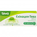 Ехінацея-Тева таблетки по 100 мг, 20 шт.