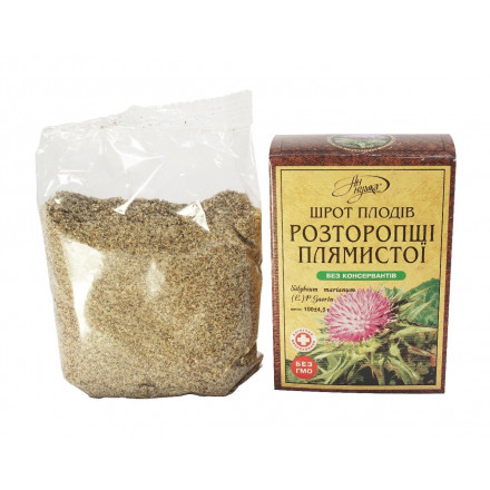 Розторопші плямистої шрот, 100 г - Аннушка