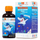 Vitatone (Вітатон) МультіОмега сироп з вітаміном Д3 та цинком зі смаком тропічних фруктів, 165 мл