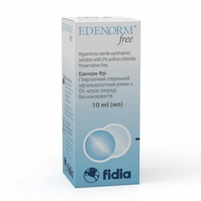 Еденорм фрі р-н офтальм.10мл