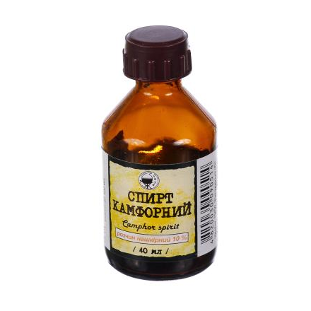 Камфорний спирт 40мл