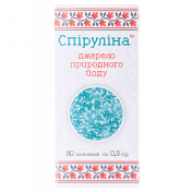 Спірулина табл. 0.5г №80