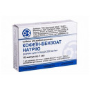 Кофеїн-бензоат na амп. 10% 1мл №10***