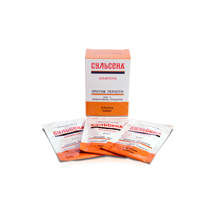 Шампунь Сульсена проти лупи 8мл (саше)