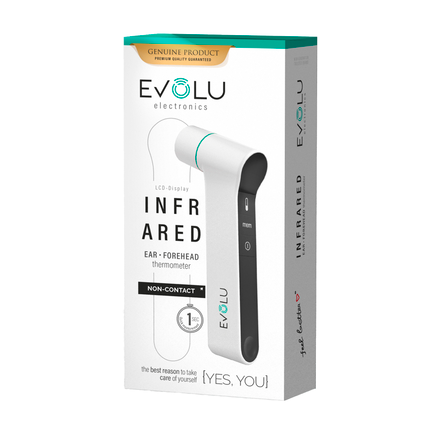 Термометр цифровий інфрачерв.безконтактний Evolu