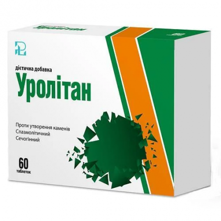 Уролітан табл №60(15х4)