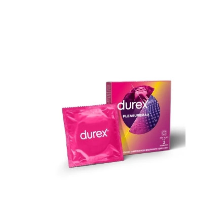 Презервативи durex pleasure max №3