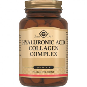 Солгар Комплекс колагену і гіалуронової кислоти таблетки, 30 шт.
