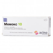 Мемокс таблетки от болезни Альцгеймера по 10 мг, 60 шт.